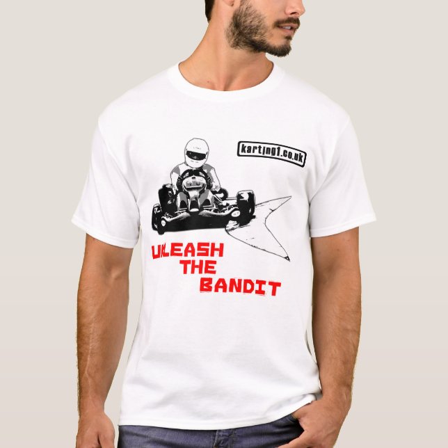T-shirt Desencadeie o bandido (Frente)