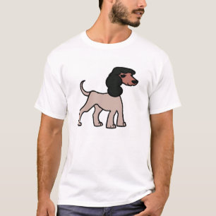 T-shirt desenho animado afghan hound.png