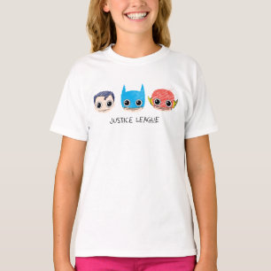 T-shirt Desenho da Mini Liga da Justiça