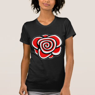 T-shirt Desenho de rosa - Personalizado