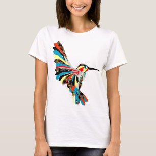T-shirt desenho do colibri