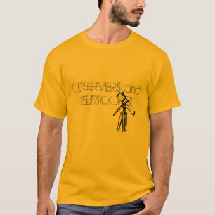 T-shirt Desenho do telescópio