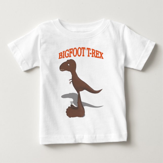 T-shirt Desenho T-Rex Bigfoot (Frente)