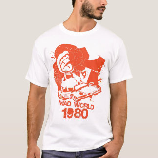 T-shirt Desenhos animados 1980 loucos do mundo