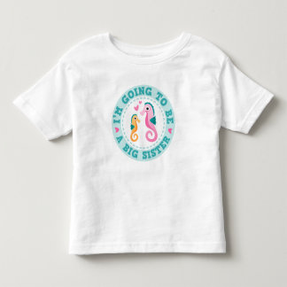 T-shirt Desenhos animados bonitos Im do cavalo marinho que