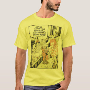 T-shirt Desenhos animados clássicos engraçados do babá 