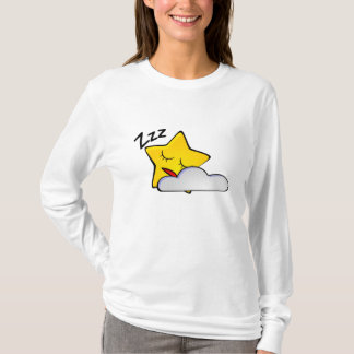 T-shirt Desenhos animados da estrela do sono