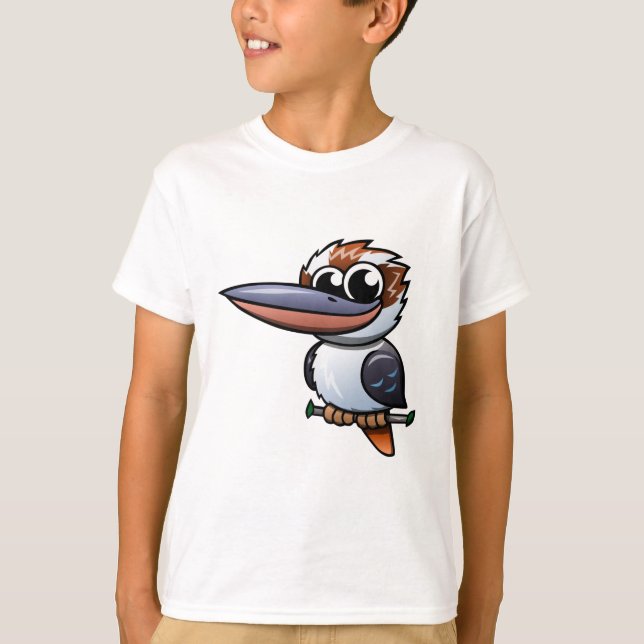 T-shirt Desenhos animados Kookaburra (Frente)