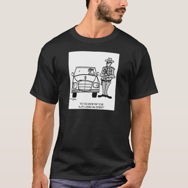 T-shirt Desenhos animados piloto 5214 (Frente)