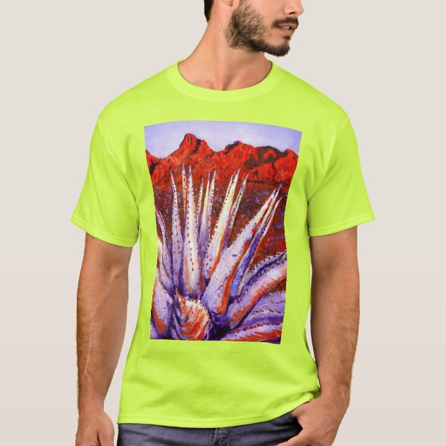 T-Shirt Deserto De Aquarelas (Frente)