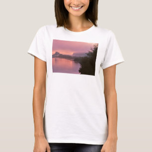 T-shirt Desfiladeiro do Rio Columbia, Nascer do Sol, OR