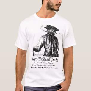 T-shirt Desgaste da procura de Edward "Blackbeard" Thache