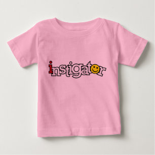 T-shirt Desgaste do bebê do instigador