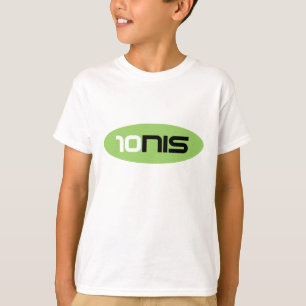 T-shirt Desgaste do tênis dos miúdos