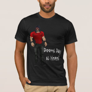T-shirt Desgraça iminente - Wresting a T-camisa do jogado