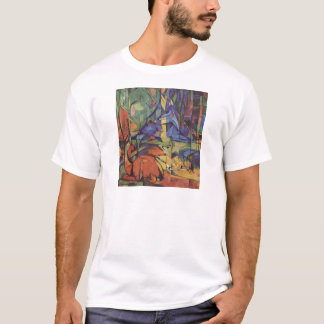 T-shirt Design animal do abstrato do Expressionism