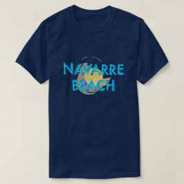 T-shirt Design artística de Florida da praia de Navarra