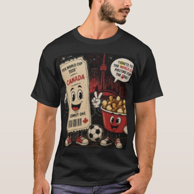 T-shirt design canada2026 (Frente)