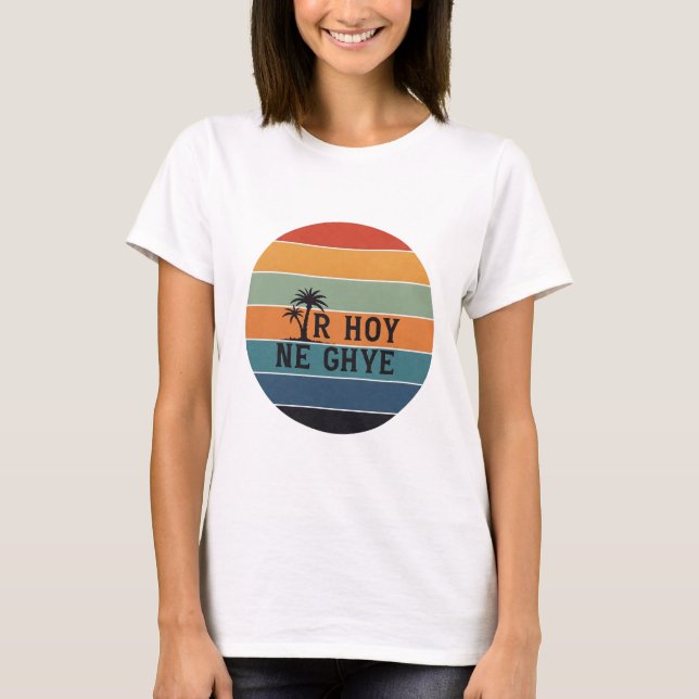 t-shirt design Classic Joy (Frente)