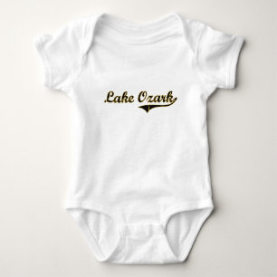 T-shirt Design clássico de Ozark Missouri do lago