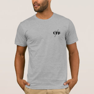 T-shirt Design clássico do CFP