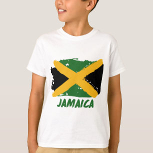 T-shirt Design da bandeira de Jamaica