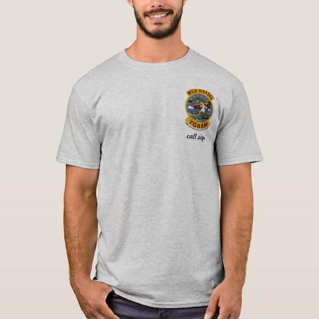 T-shirt Design da doninhas de FU (luz colorida) (Frente)
