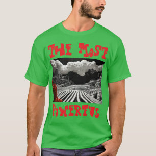 T-shirt design de algodão impresso