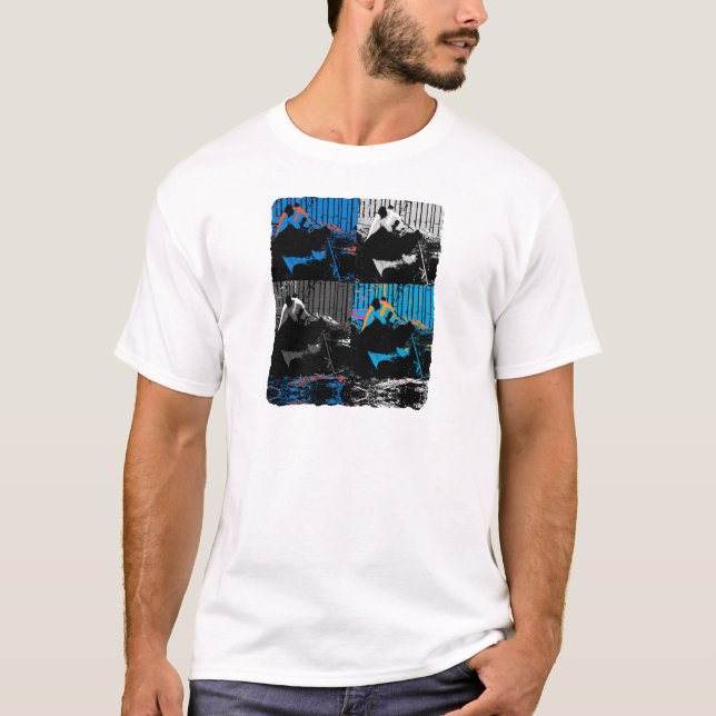 T-shirt Design de Arte Moderna com Urso Panda (Frente)
