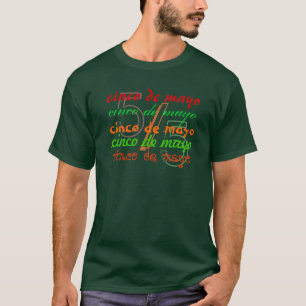 T-shirt Design de Cinco De Mayo México