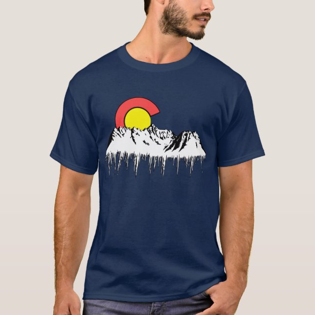 T-shirt Design de Colorado (Frente)