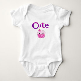 T-shirt Design de Cupcake Fofo