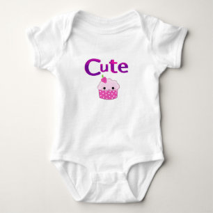 T-shirt Design de Cupcake Fofo