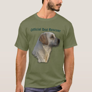 T-shirt Design de Emergência de Canetas de Retriever de La
