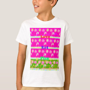 T-shirt Design de Flor de Reprodução de Amor Inspiracional