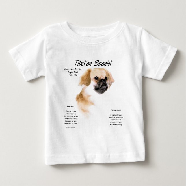 T-shirt Design de História de Espanhol Tibetano (Frente)