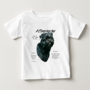 T-shirt Design de História do Affenpinscher