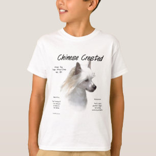 T-shirt Design de História do Pinto Chinês (powderpuff)