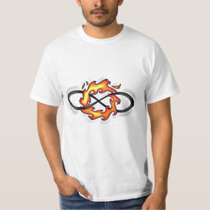 T-shirt Design de Incêndio Eterno