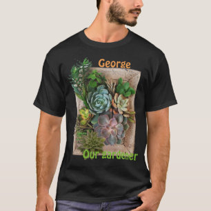 T-shirt Design de jardim de sucesso