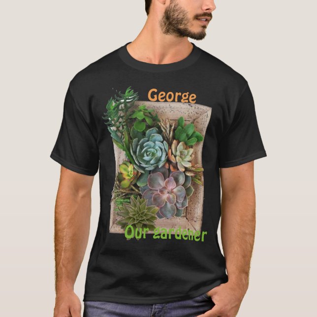 T-shirt Design de jardim de sucesso (Frente)