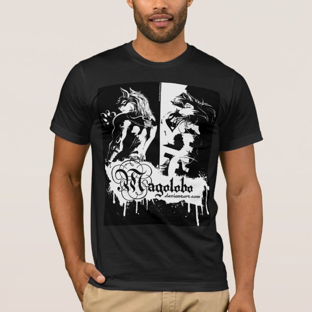 T-shirt Design de Magolobo´s Genaro & de Jenny (Frente)