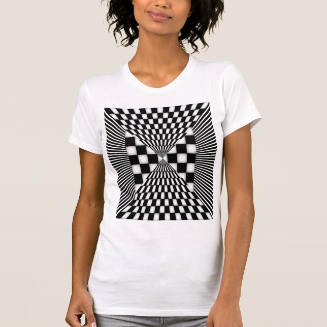 T-shirt Design de pulsação verificada (Frente)