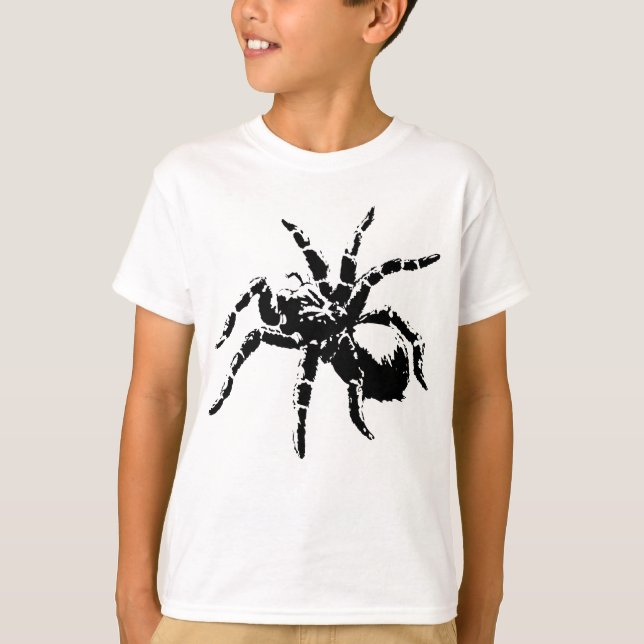 T-shirt Design de Tarantula assustador (Frente)