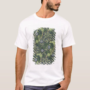 T-shirt Design do papel de parede da alga, impresso por