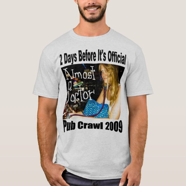 T-shirt design do tshirt do rastejamento de bar (Frente)