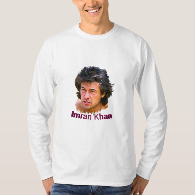 t-shirt design Image "Imran Khan" (Frente)