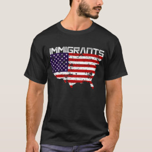 T-shirt Design imigrante