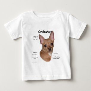 T-shirt Design (liso) da história da chihuahua