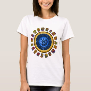 T-shirt Design maia do calendário